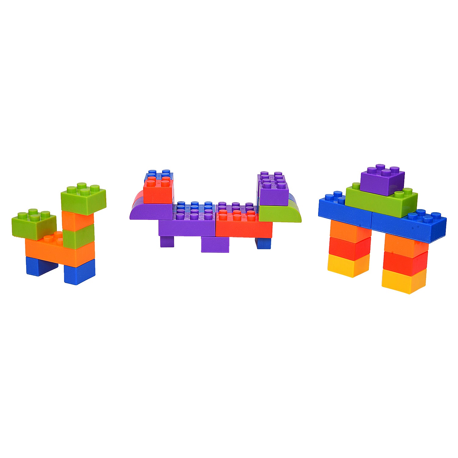 Fun Brick Building Blox (includes storage box)