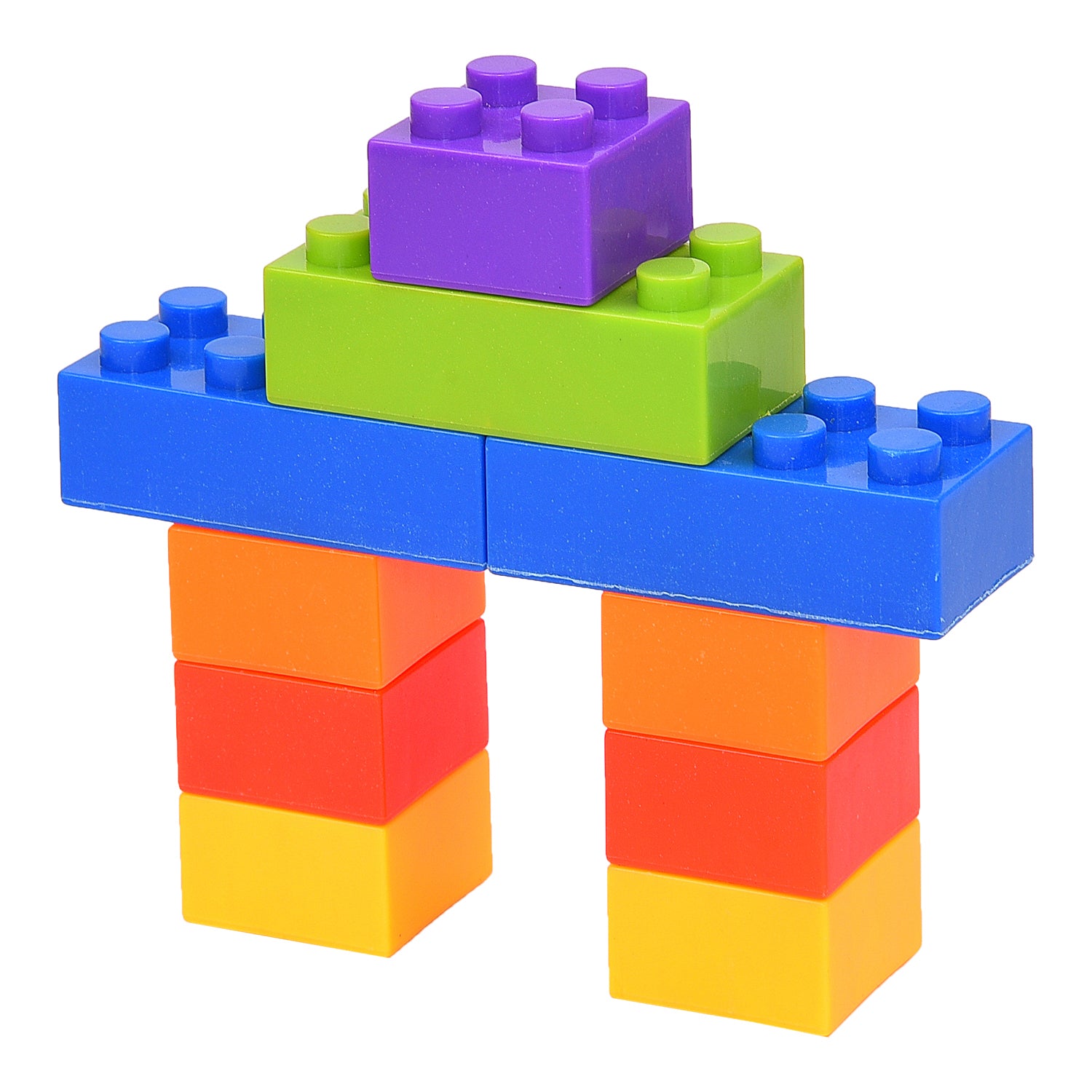 Fun Brick Building Blox (includes storage box)